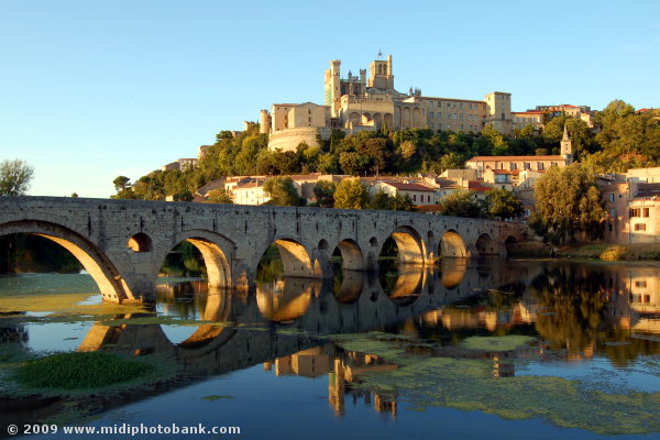 12<sup>th</sup> Century bridge over the river Orb at Beziers